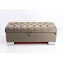 Tufted Storage Bench